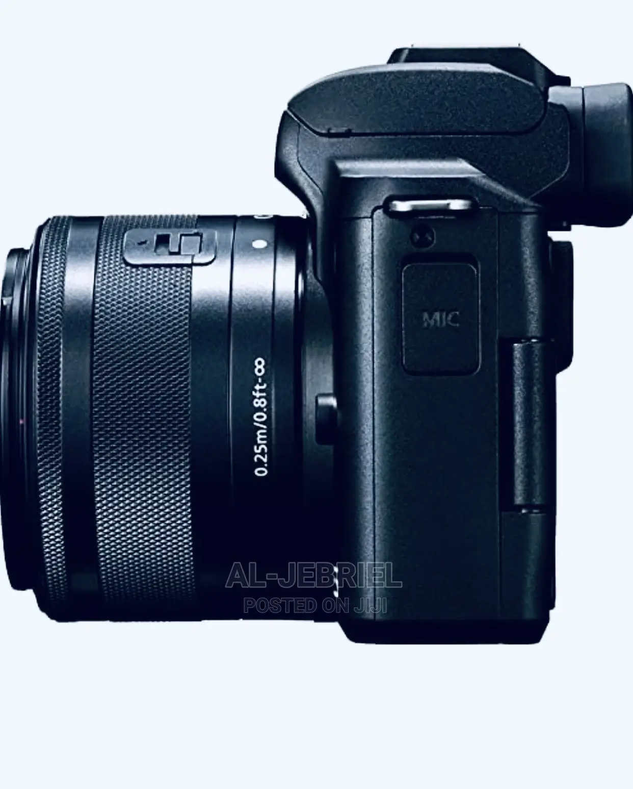 Canon EOS M50 Mark II + EF-M 15-45mm Is STM Kit Black