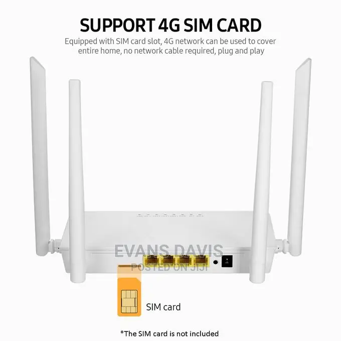 Universal 4G LTE Sim Card Router