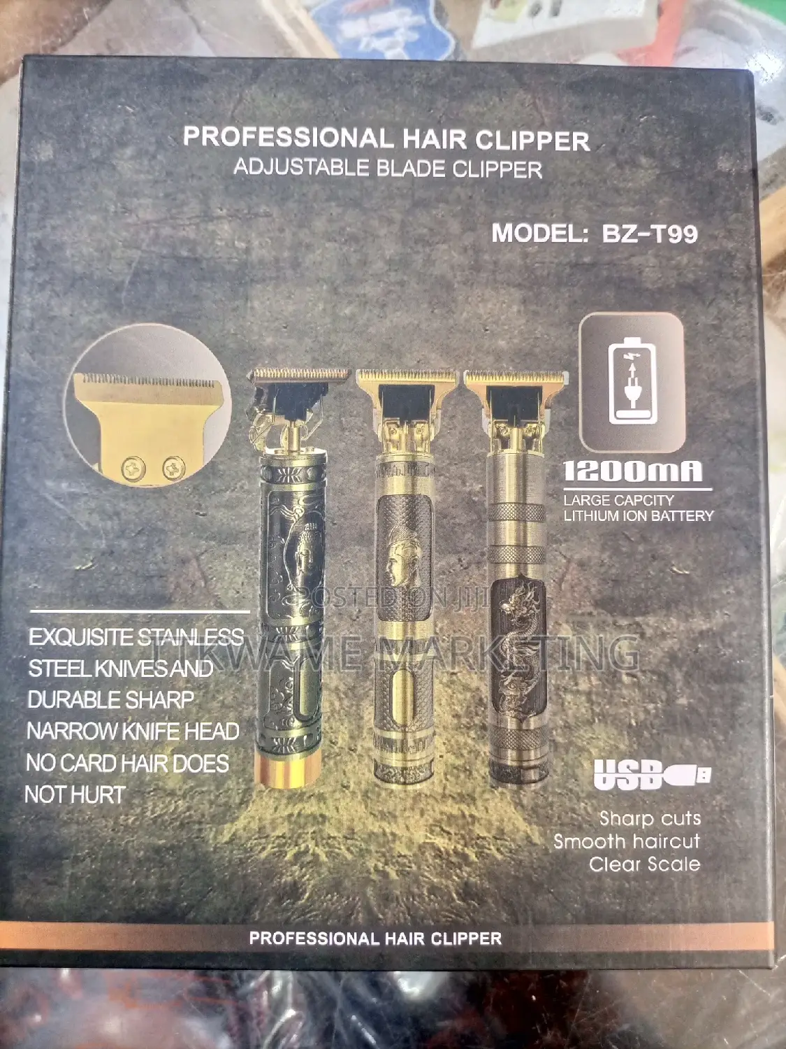 Adjustable Professional Hair Clippers