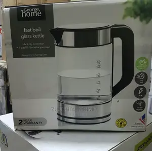 1.7l George Home Glass Kettle From Uk