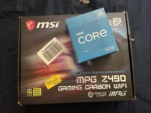11th Gen CORE I5-11400 With Msi Z490 Gamingpro Carbon Board