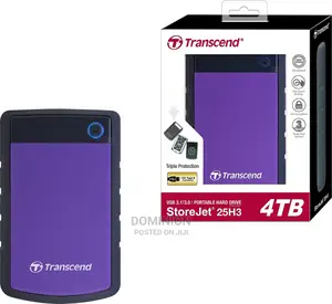 Transcend 4tb External Hard Drive