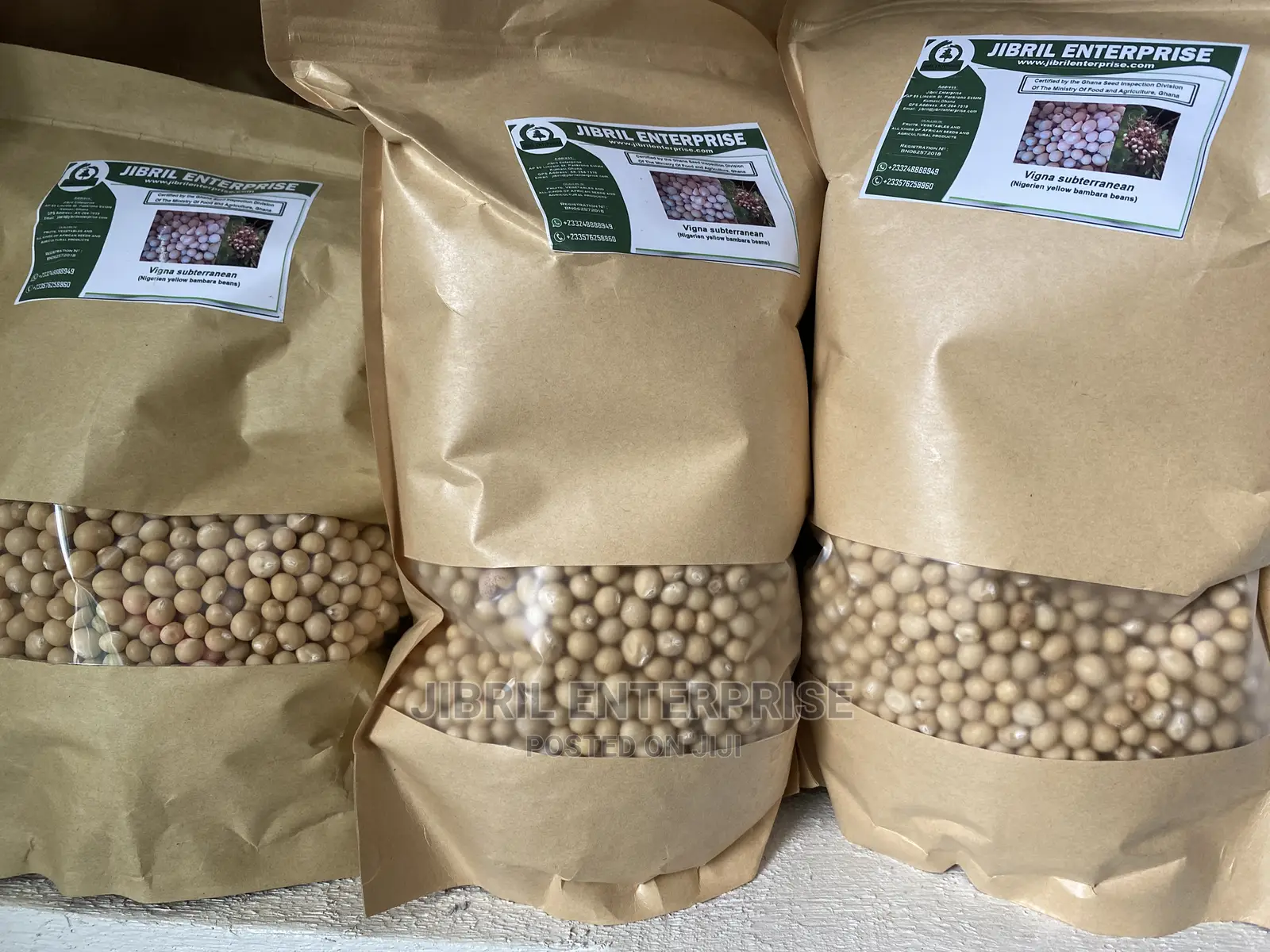 Nigerien Yellow Bambara Beans