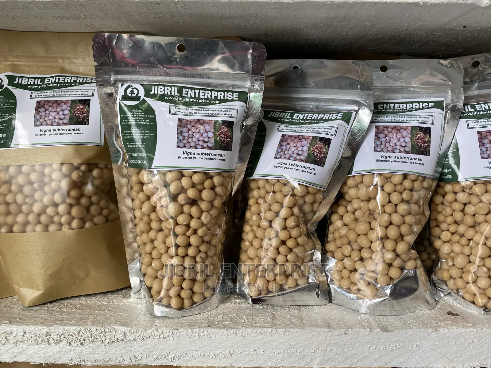 Nigerien Yellow Bambara Beans