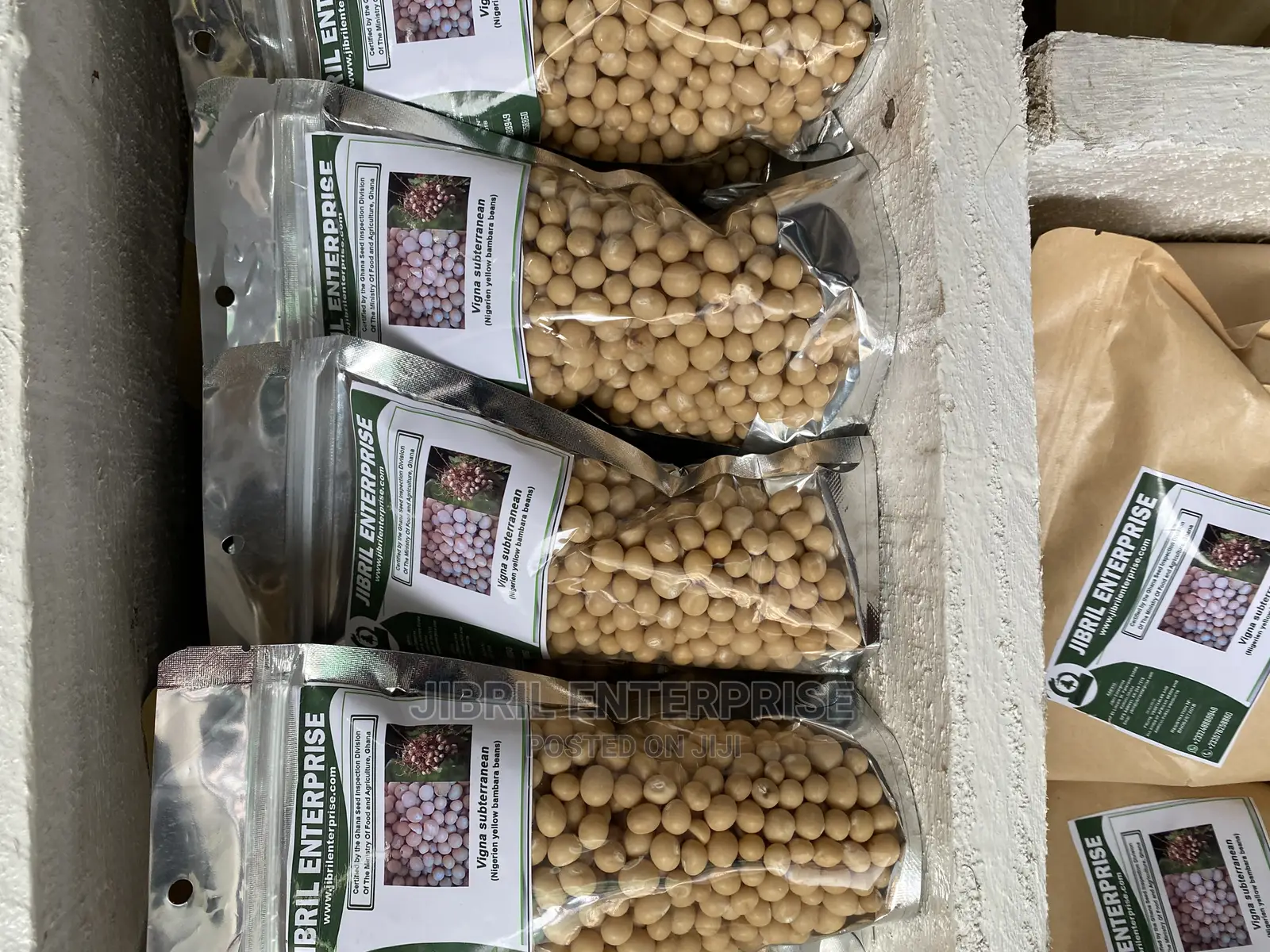 Nigerien Yellow Bambara Beans