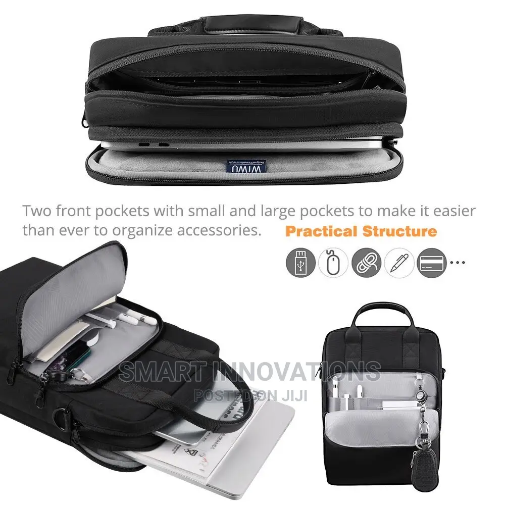 13.3 Inch Vertical Double Layer Laptop / Tablet Bag