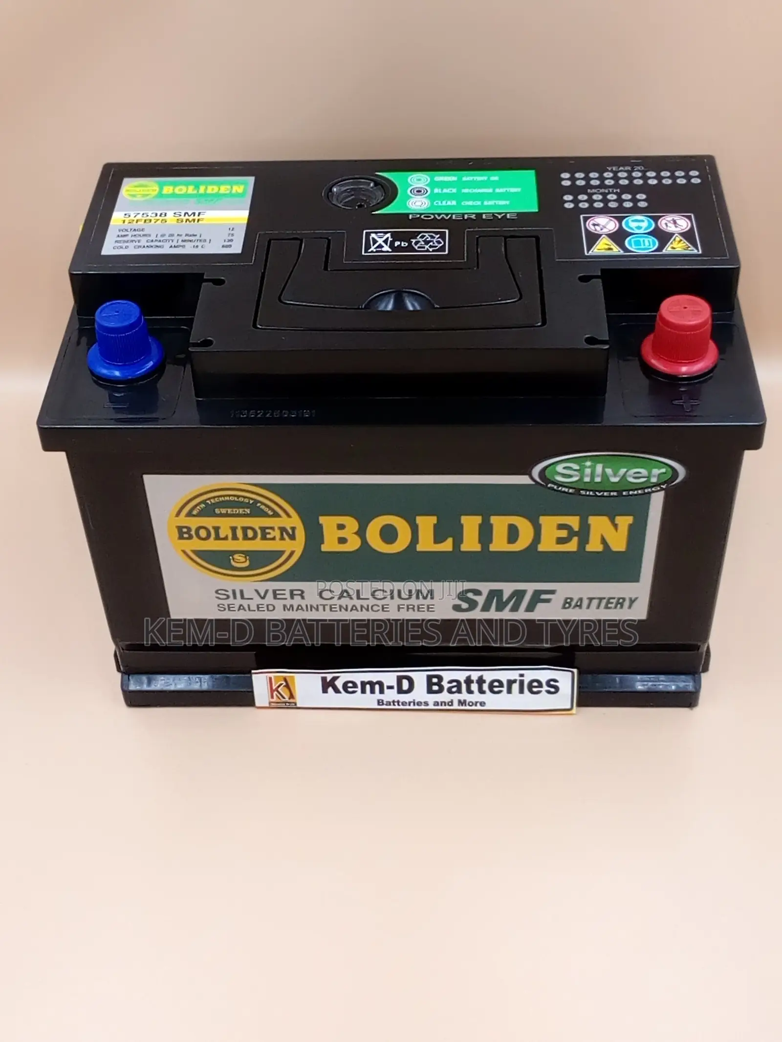 15 Plates Car Battery_boliden Battery_free Battery Delivery