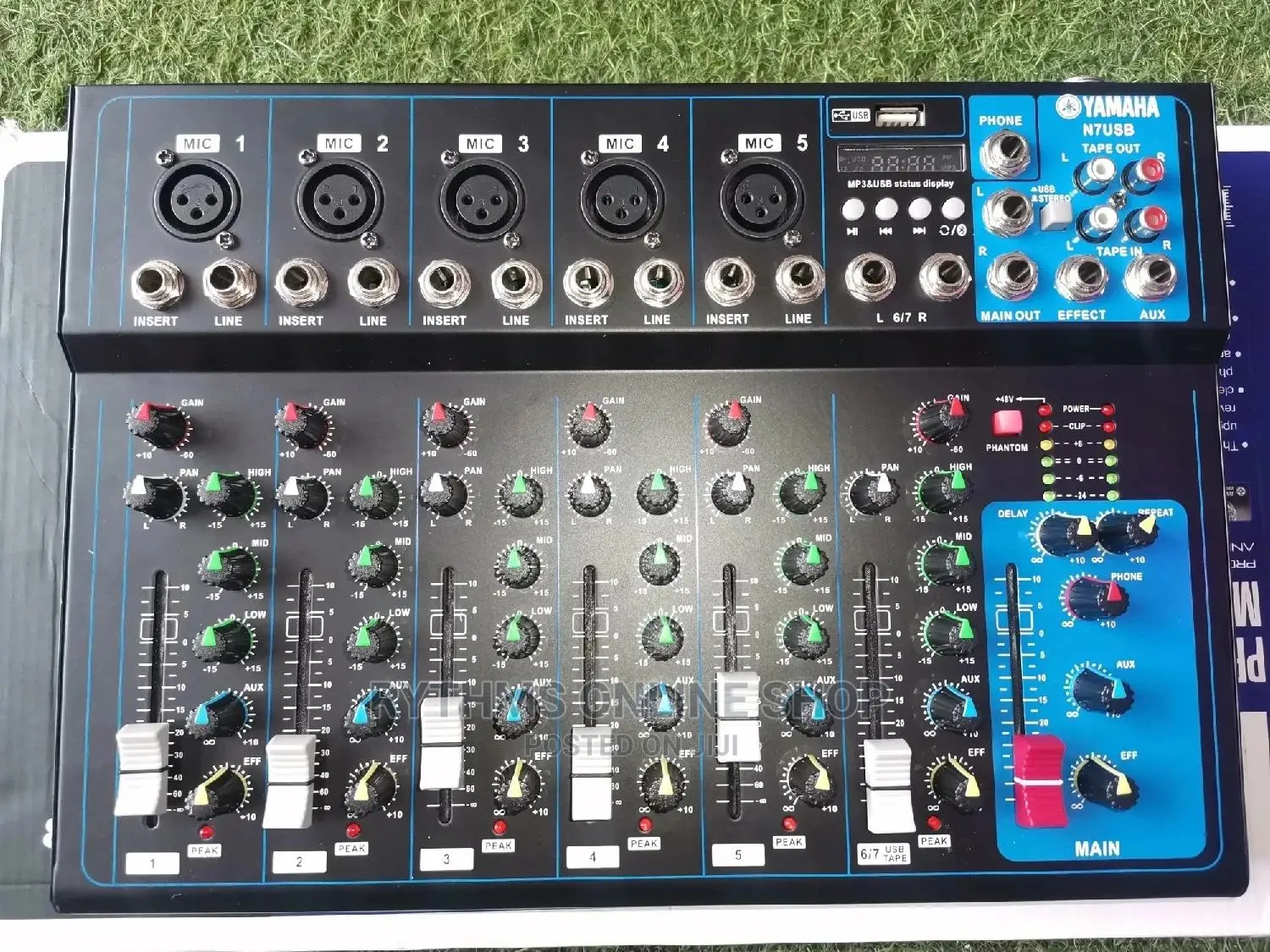 Yamaha N7USB Ultra-Compact 7channels Mixer