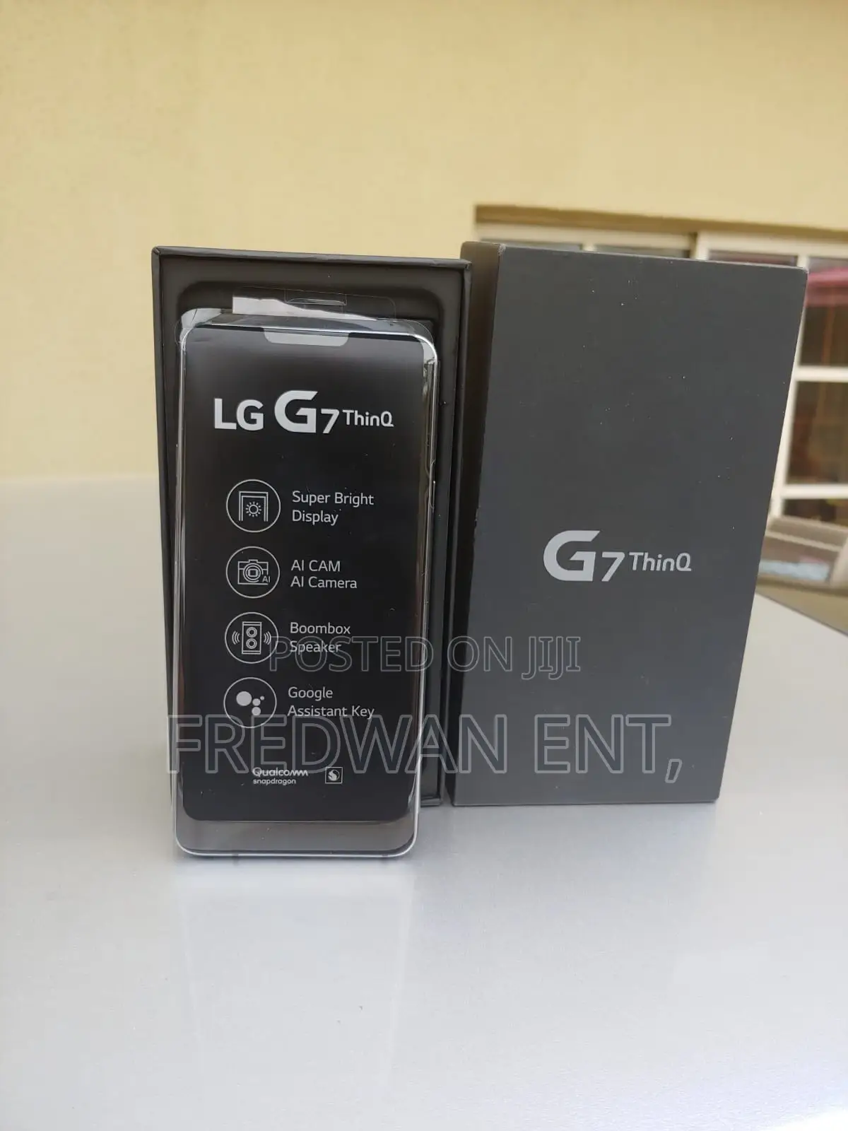 New LG G7 ThinQ 64 GB Black