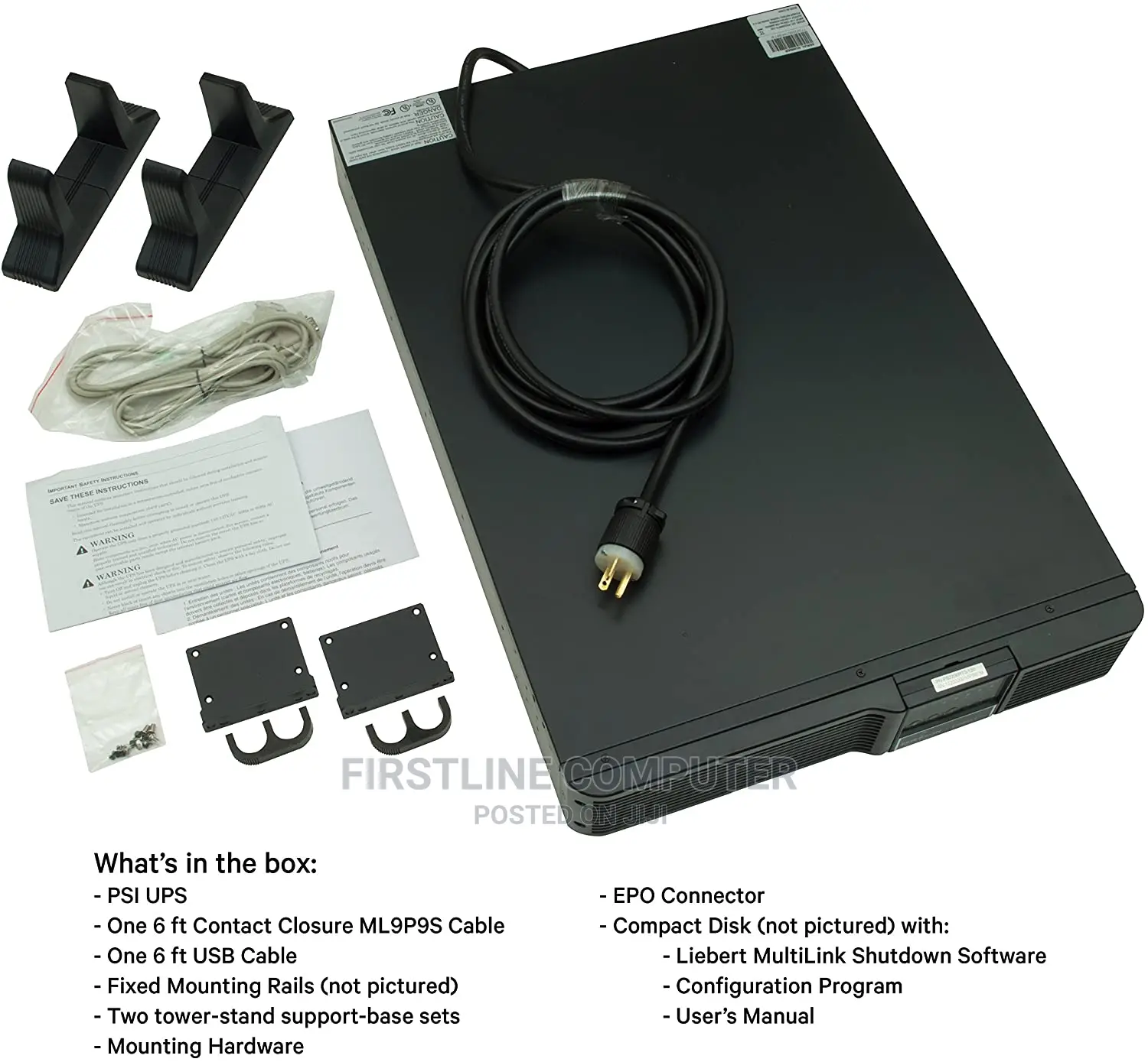 Vertiv Liebert 1500VA 1350W 120V Advanced