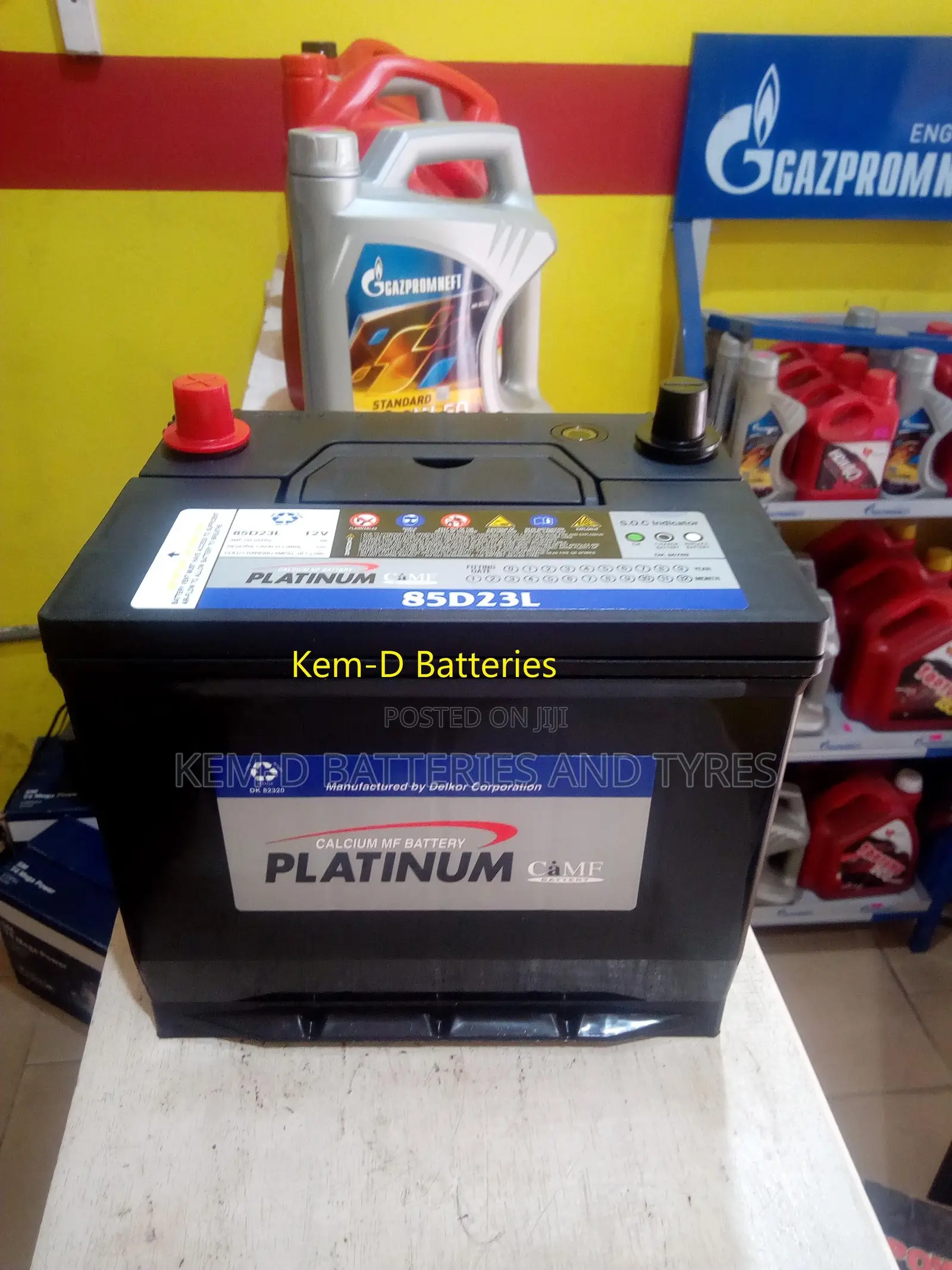 Platinum Car Battery American Type + Free Delivery
