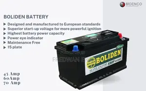 Brand New Boliden 15 Plates Battery