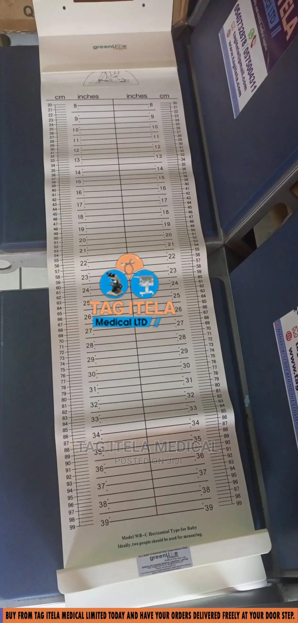 Baby Infantometer Chart (Foldable)
