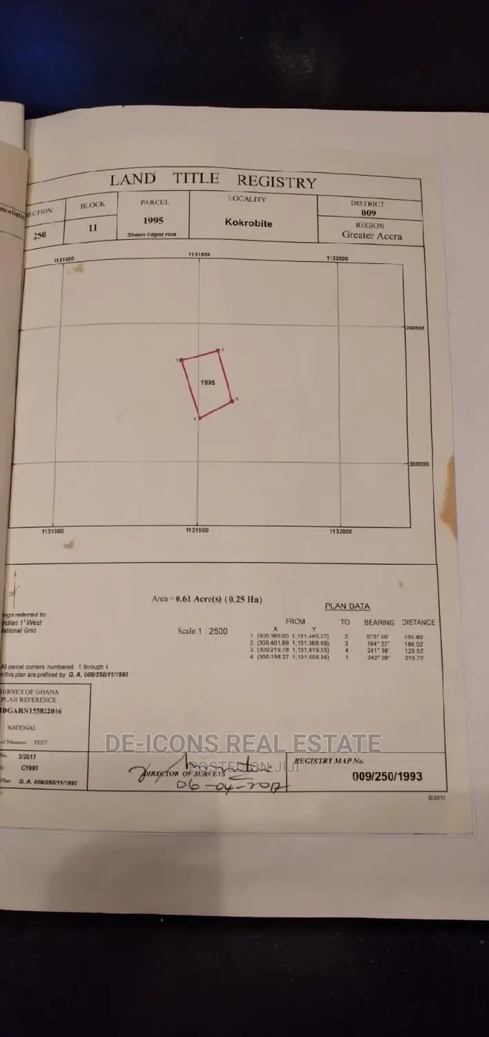 4 Plots of Sea View Land Fenced With Title Certificates