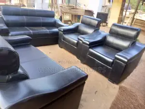 Quality Vip Leather Stuffing Chair (Free Delivery)