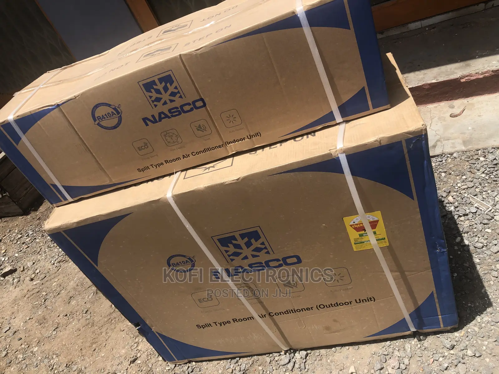 Very New Nasco 2.5hp R410 Split Air Conditioner White