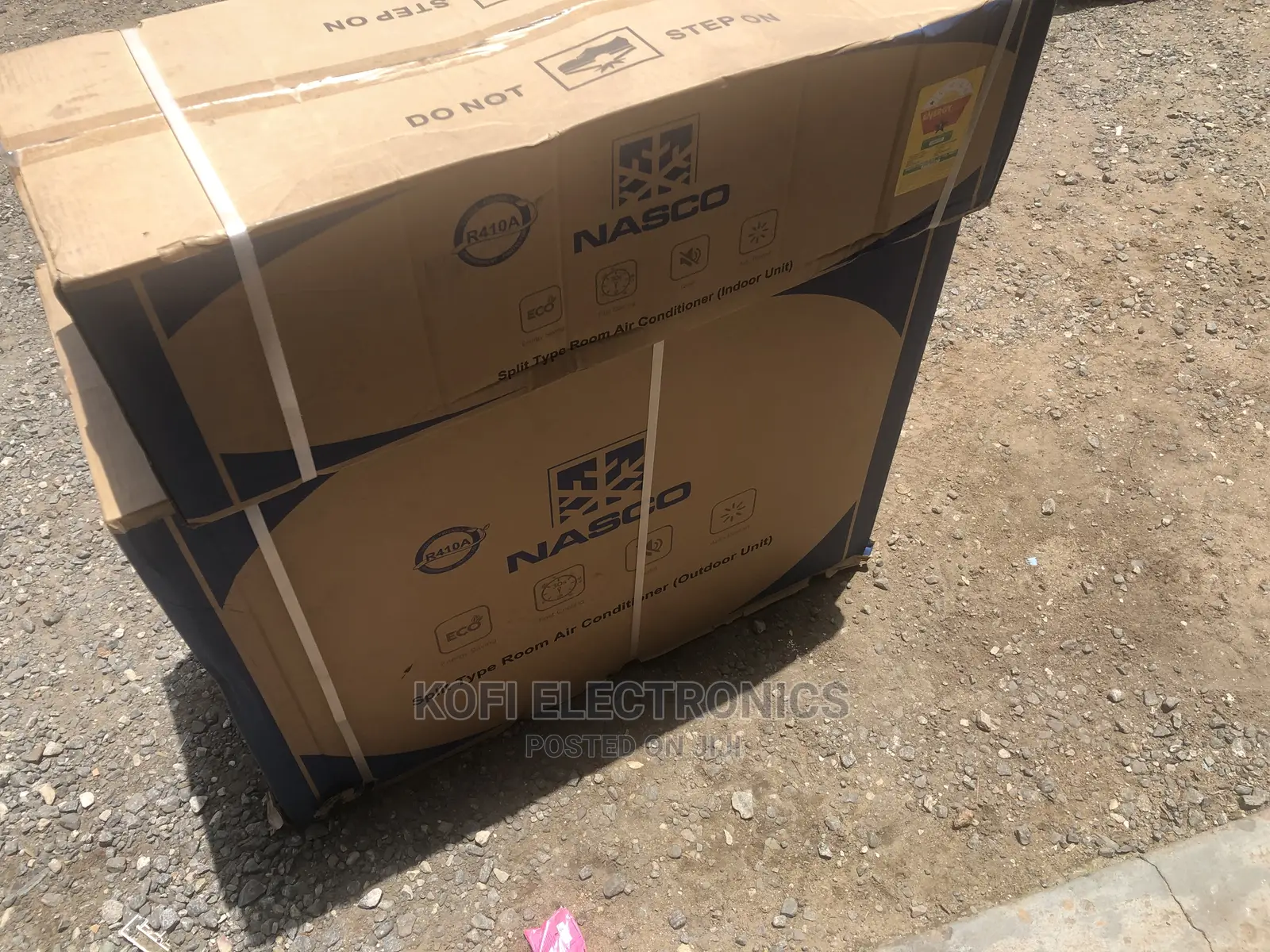 New in Box Nasco 2.5hp R410 Split Air Conditioner White