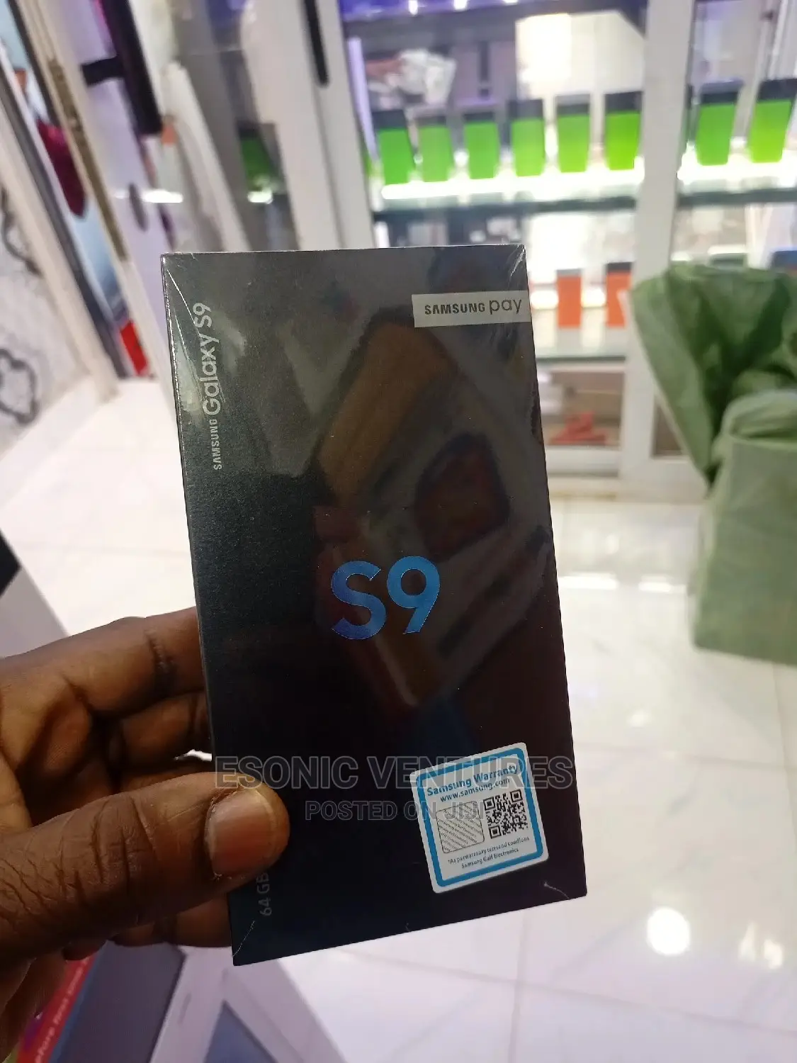New Samsung Galaxy S9 64 GB Black