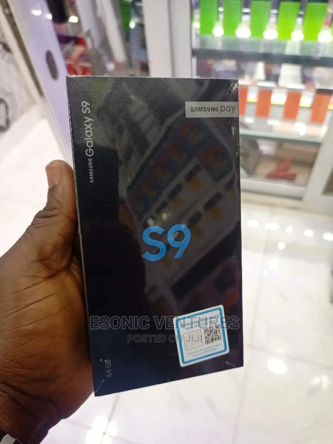 New Samsung Galaxy S9 64 GB Black