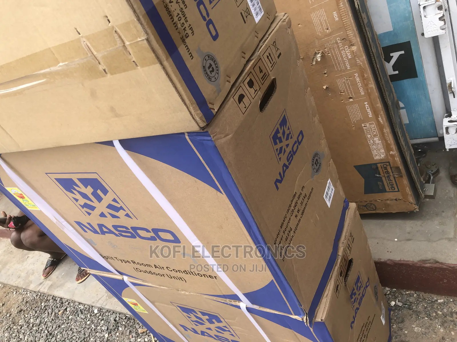 Cools Faster, Farther, and Wider Nasco 1.5hp Air-Conditioner