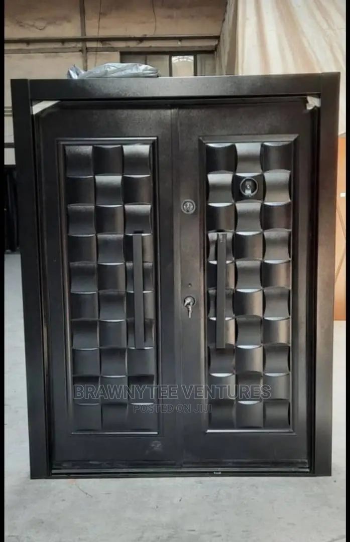 Black F M Security Doors