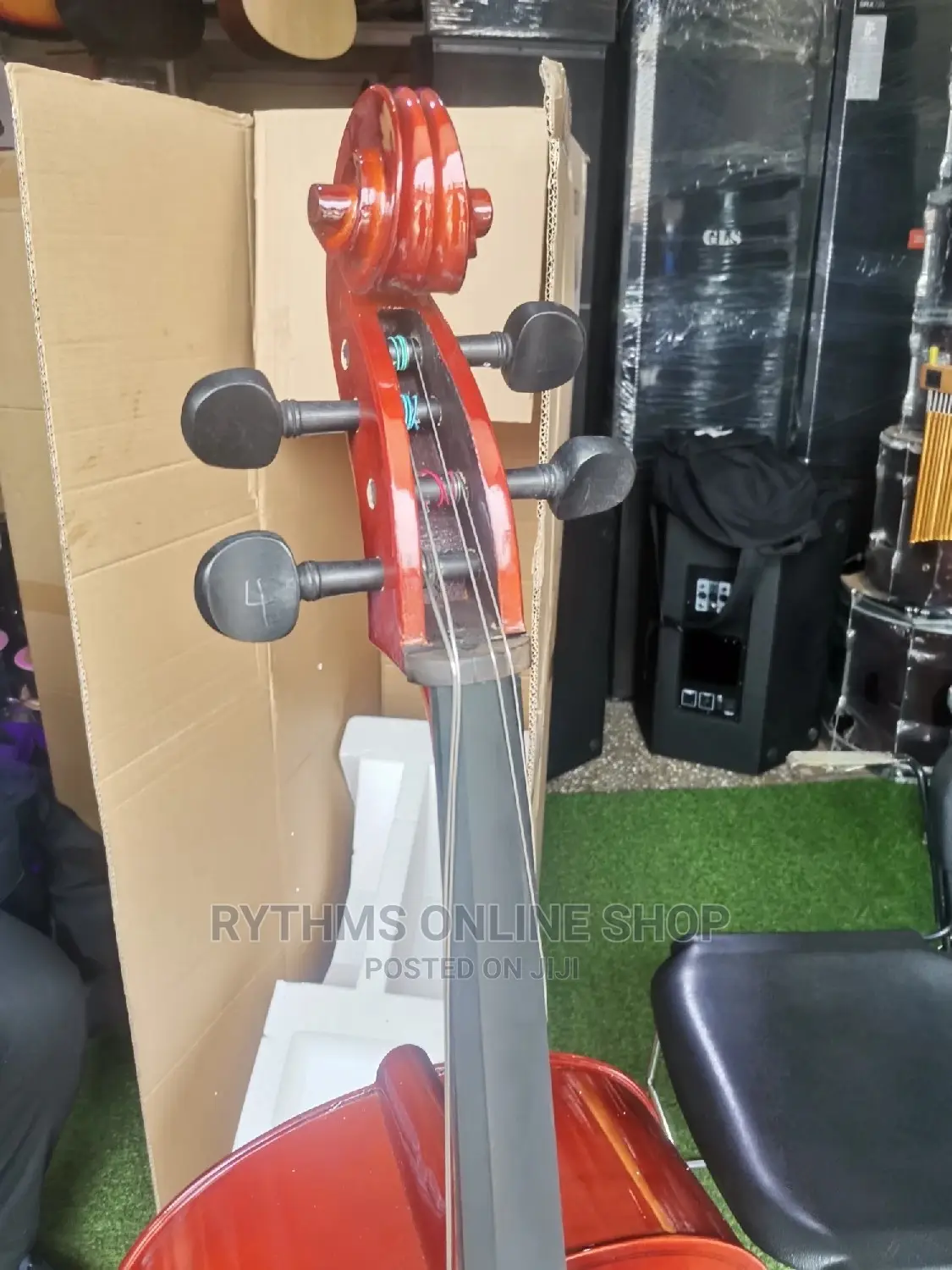 Cello and Bow With Case