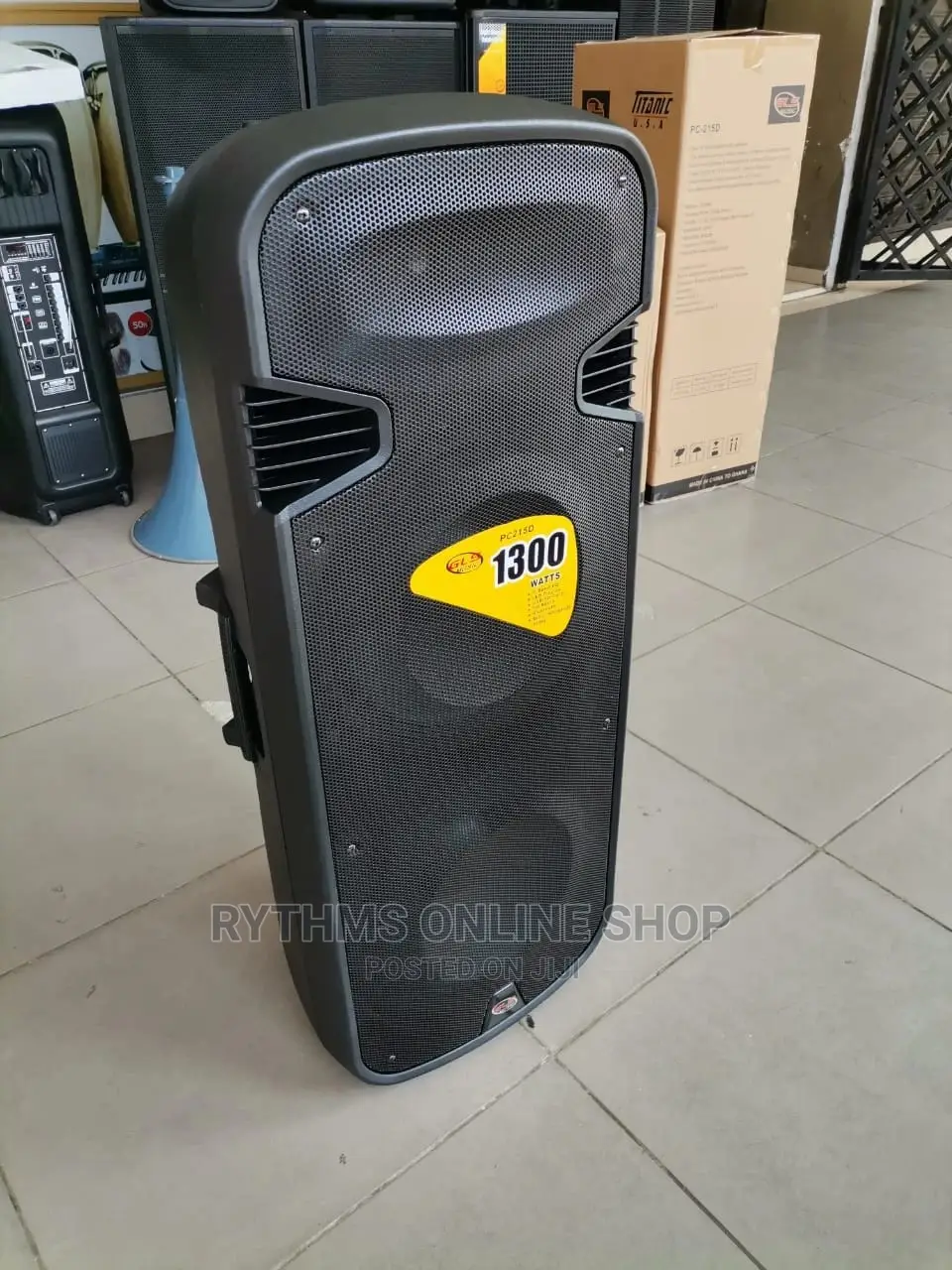 GLS 2 ×15 BT Active Reachargeable Speaker