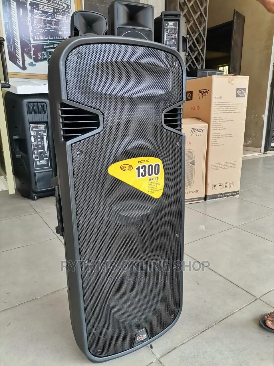 GLS 2 ×15 BT Active Reachargeable Speaker