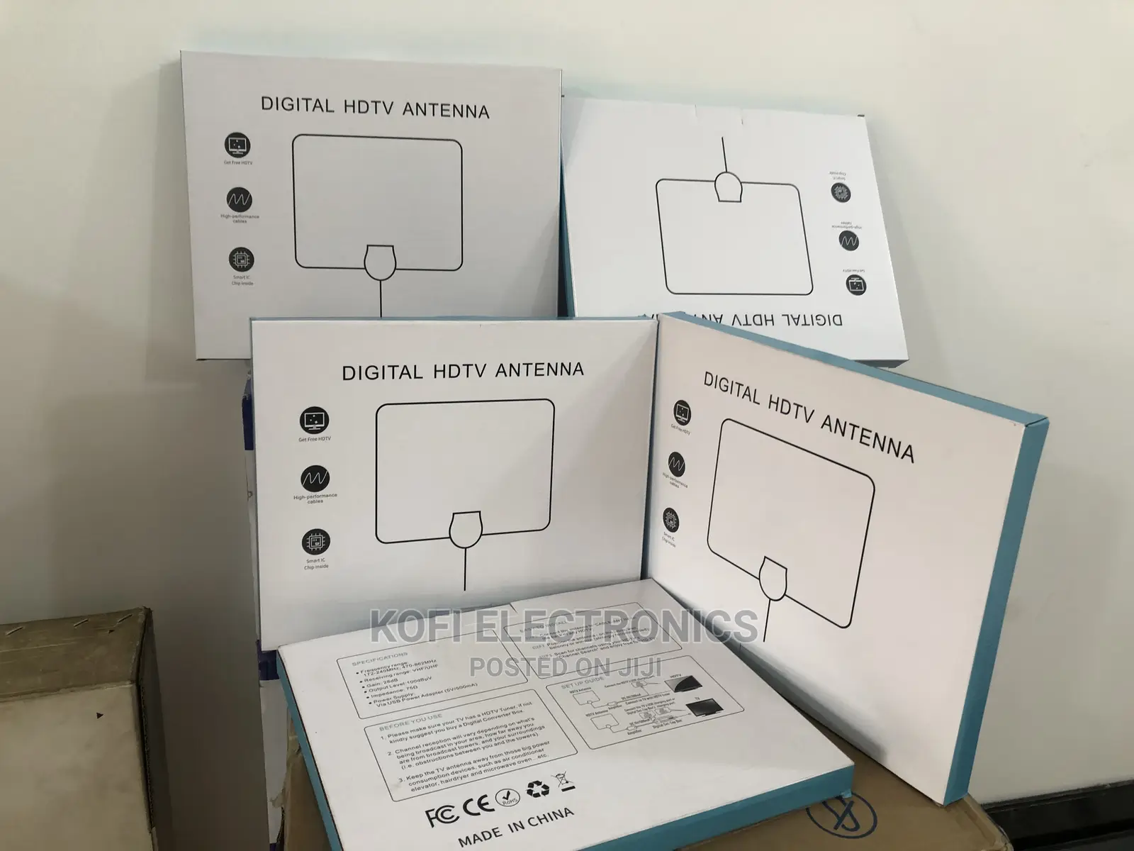 Full HD Clarity Indoor Digital HDTV TV Antenna Aerial