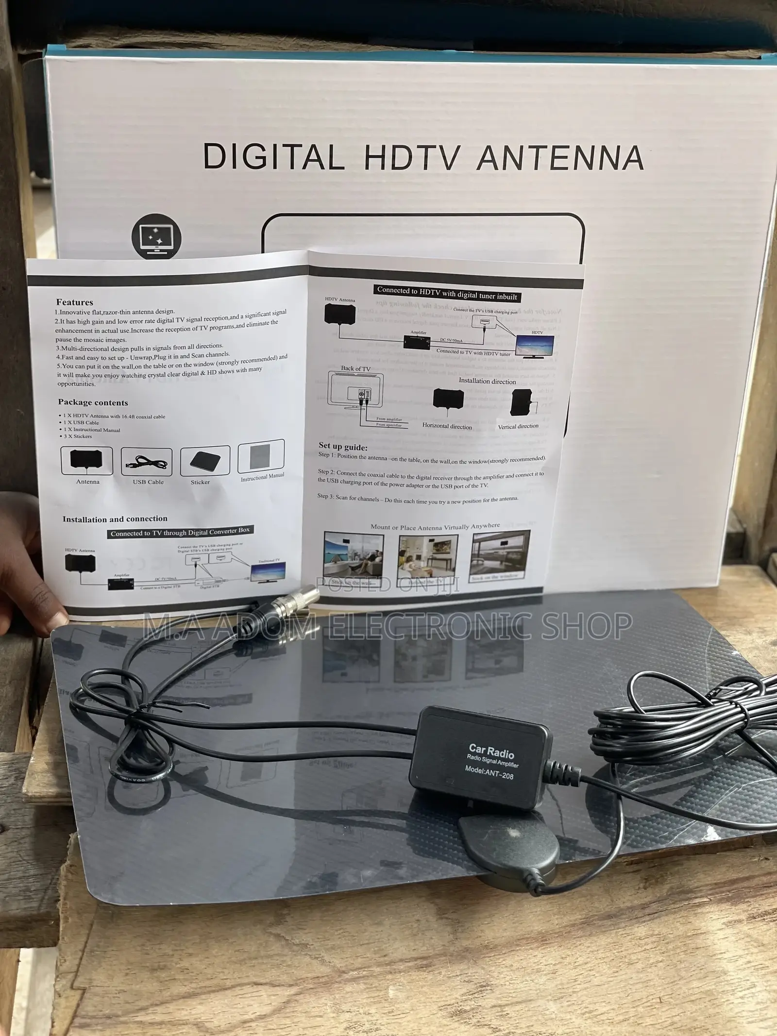 Digital HDTV Antenna for Digital Channels