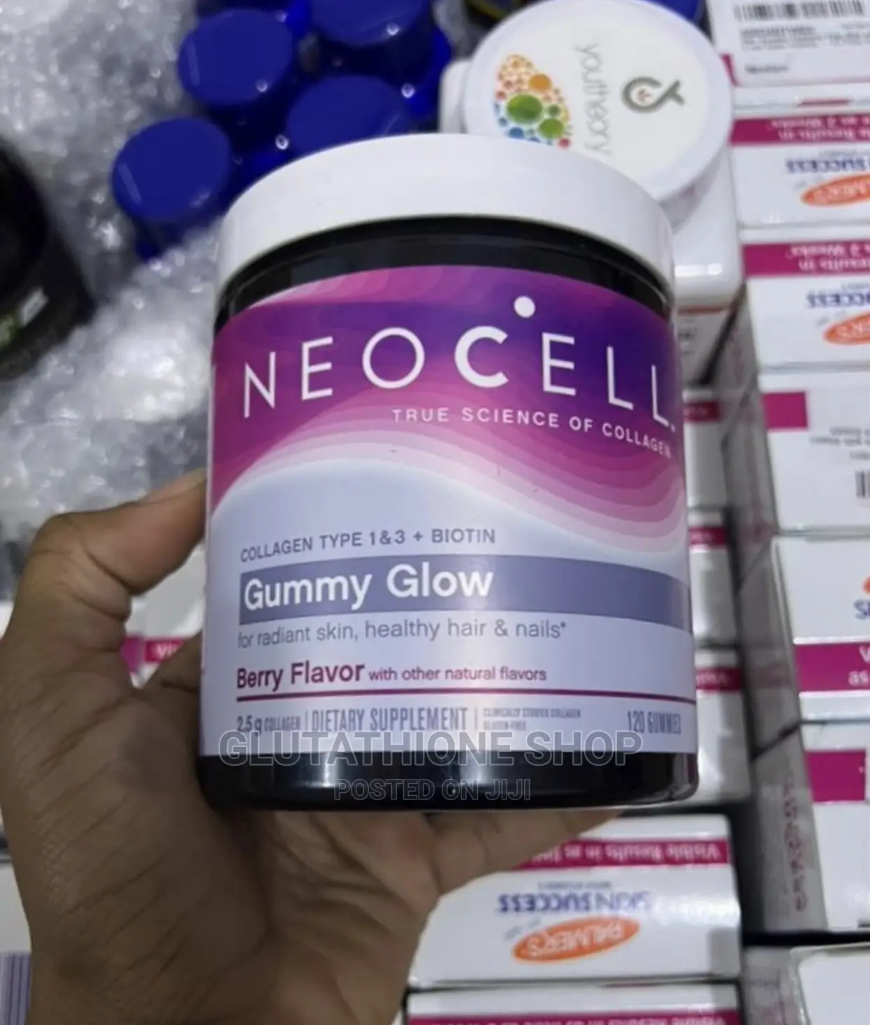 Neocell Gummy Glow With Collagen and Biotin