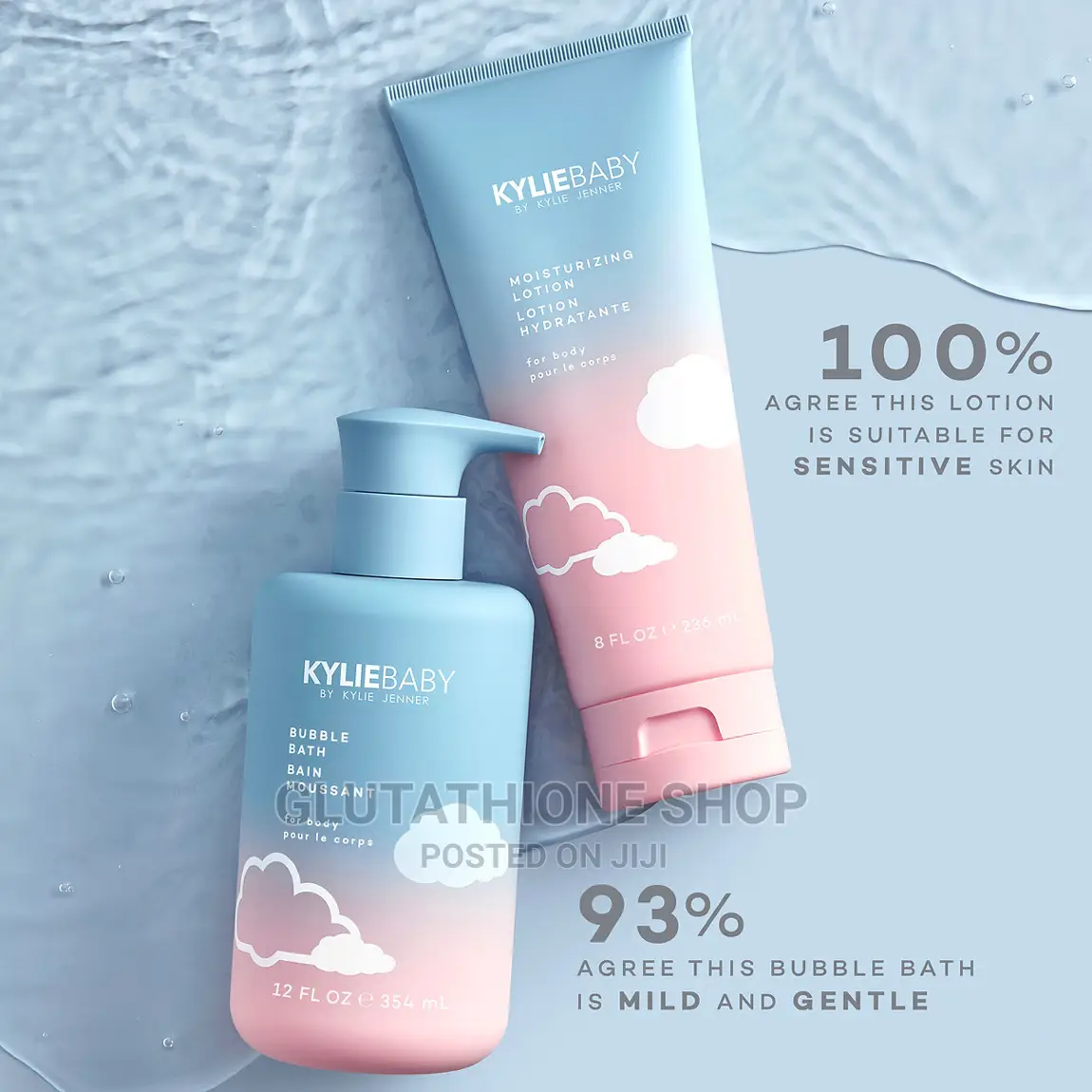Kylie Baby Skincare Set and Haircare Products