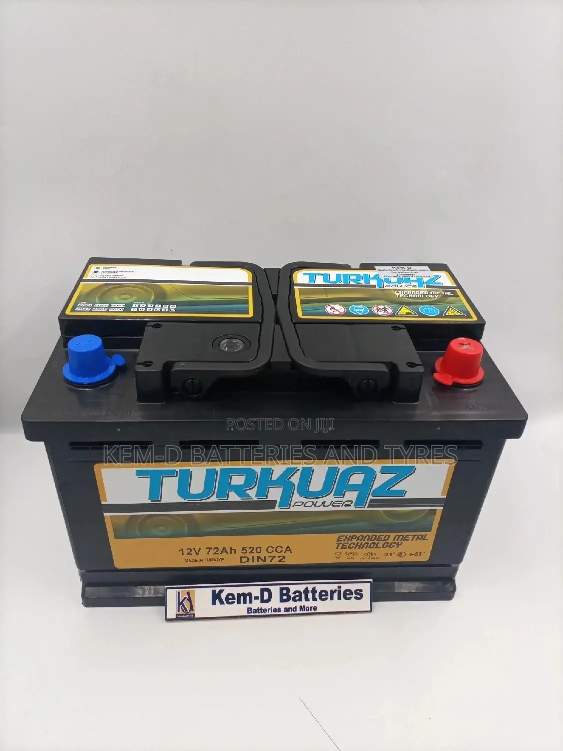 15 Plates Turkuaz Battery - Free Delivery