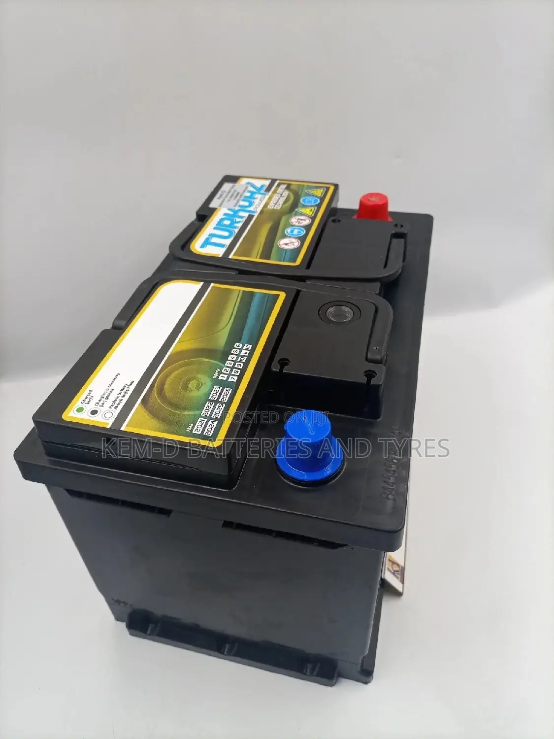 15 Plates Turkuaz Battery - Free Delivery
