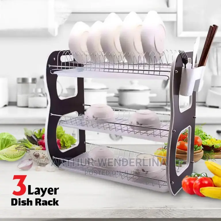 3 Layers Dish Drainer
