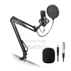 Bm 800 Studio Recording Condenser Microphone With V8s Souncard