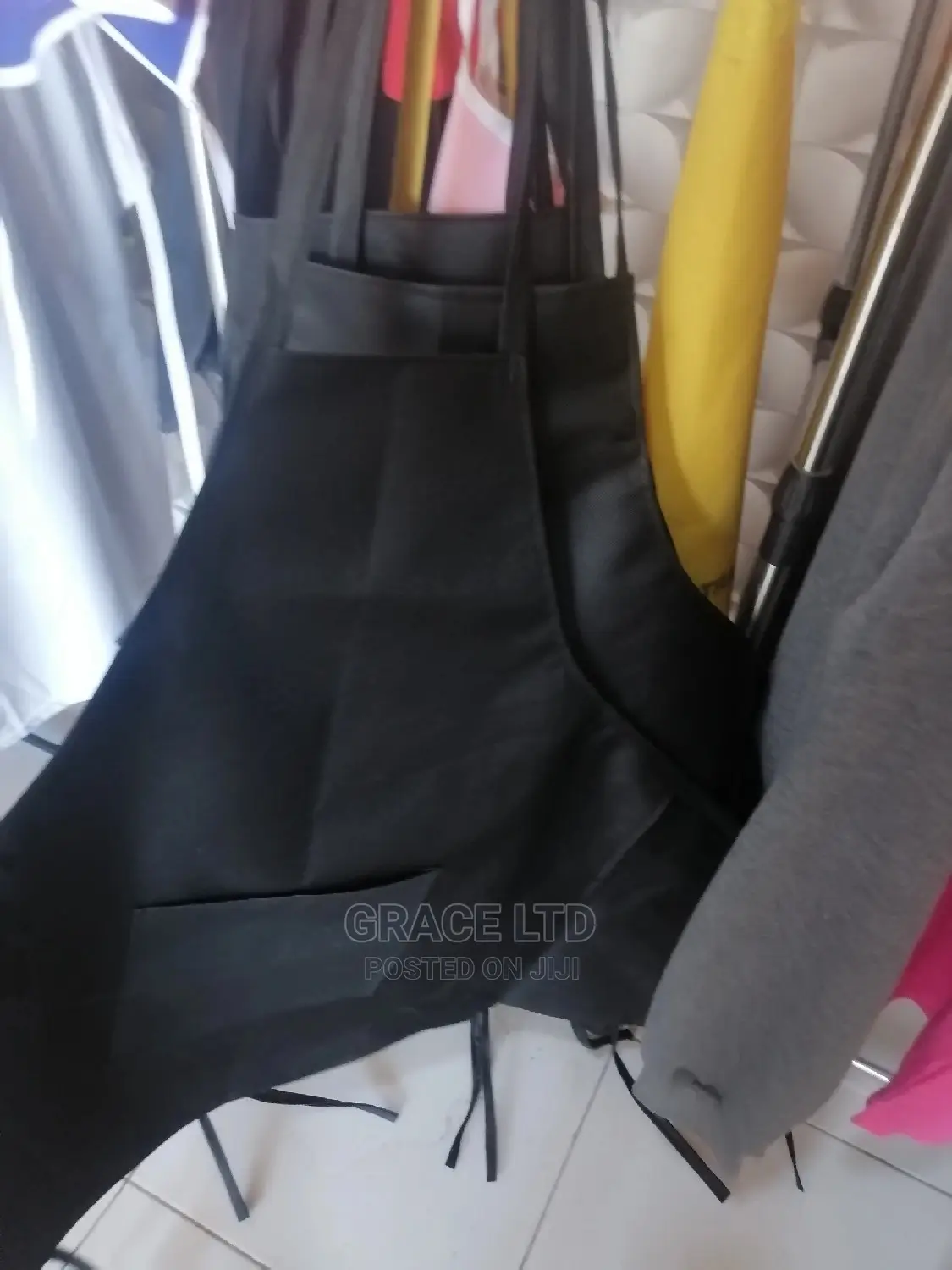 Black PVC Apron