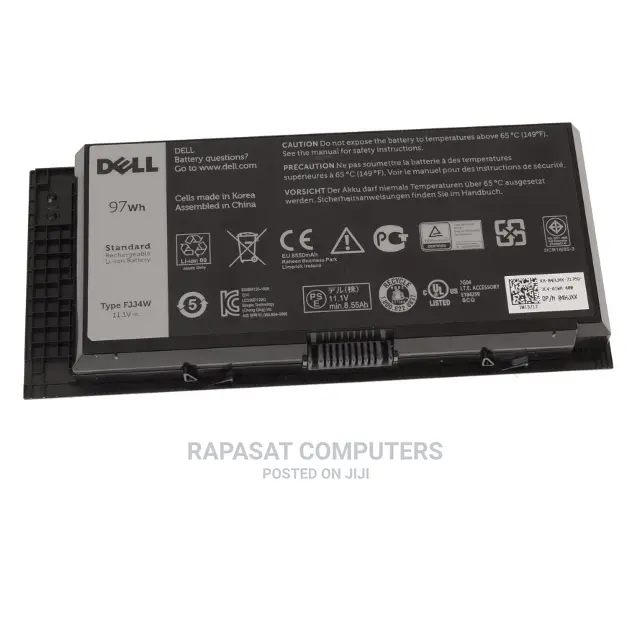 Dell Fjj4w Precision M4800 M4600 M6800 M6600l Laptop Battery