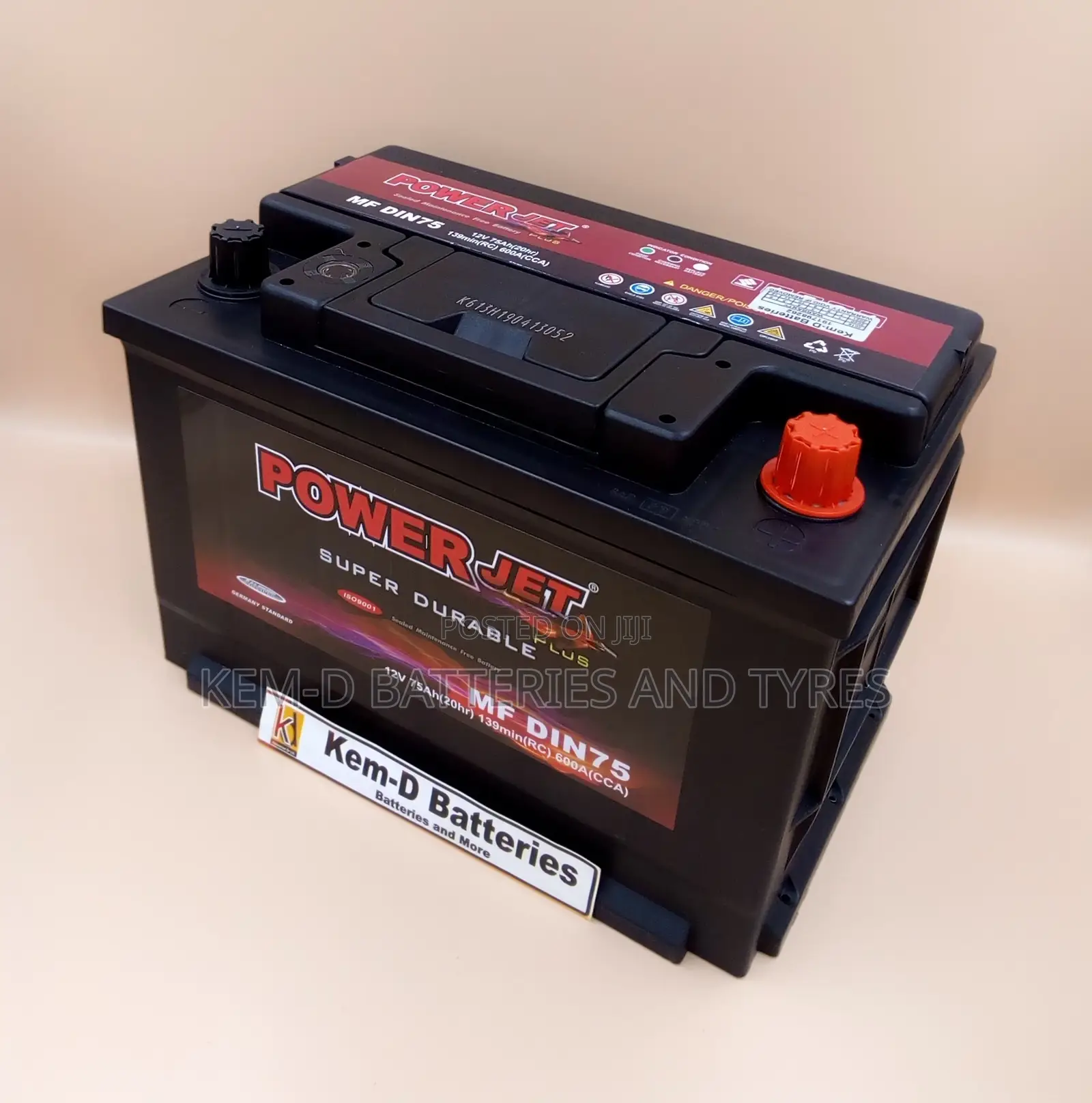 Jet Car Battery _ 15 Plates Battery _ Free Delivery