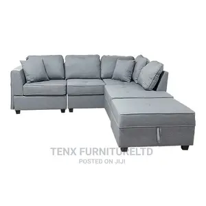 Sofa L-Shape 3 Seater With Storage