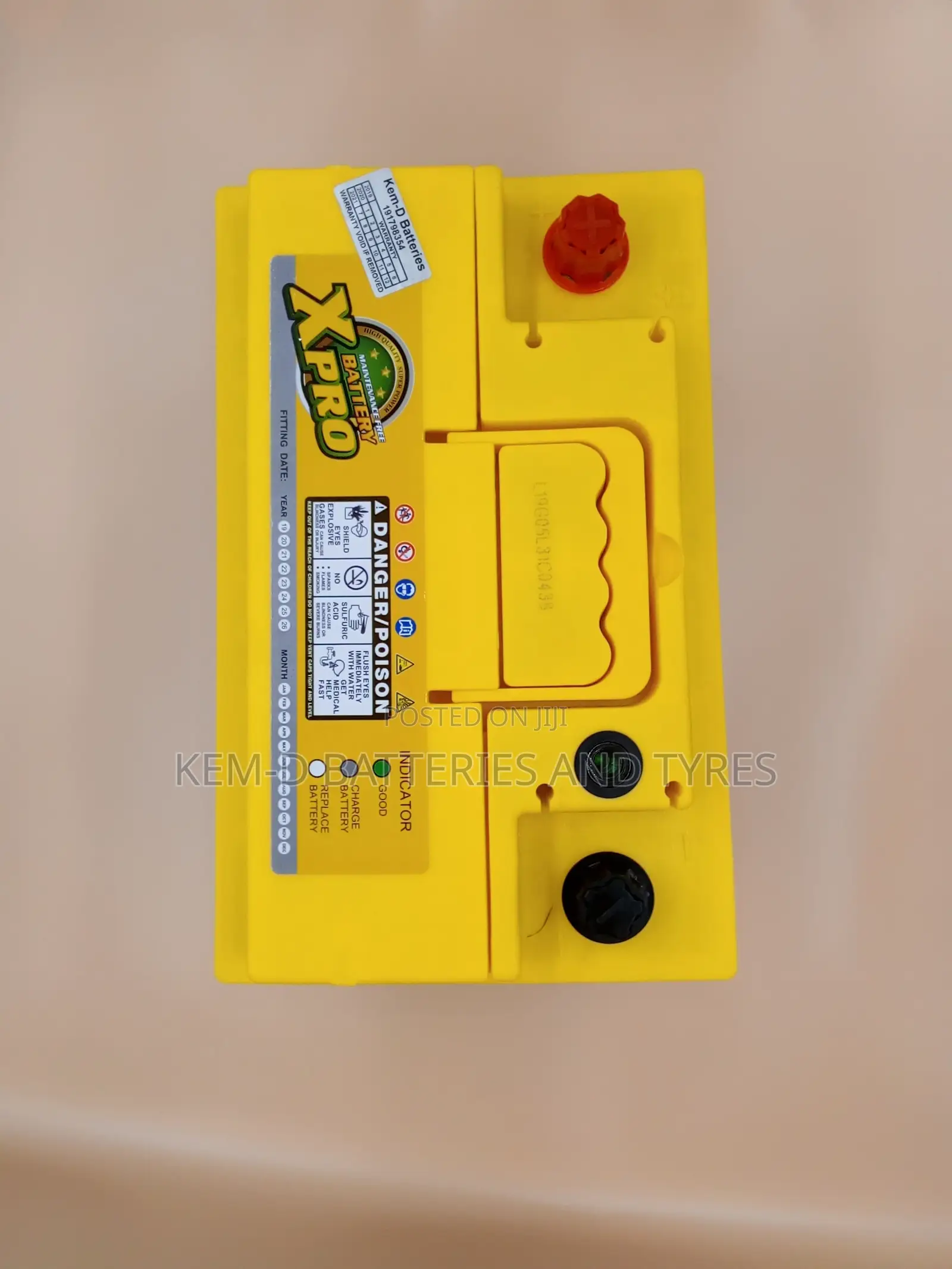 15 Plates Xpro Car Battery