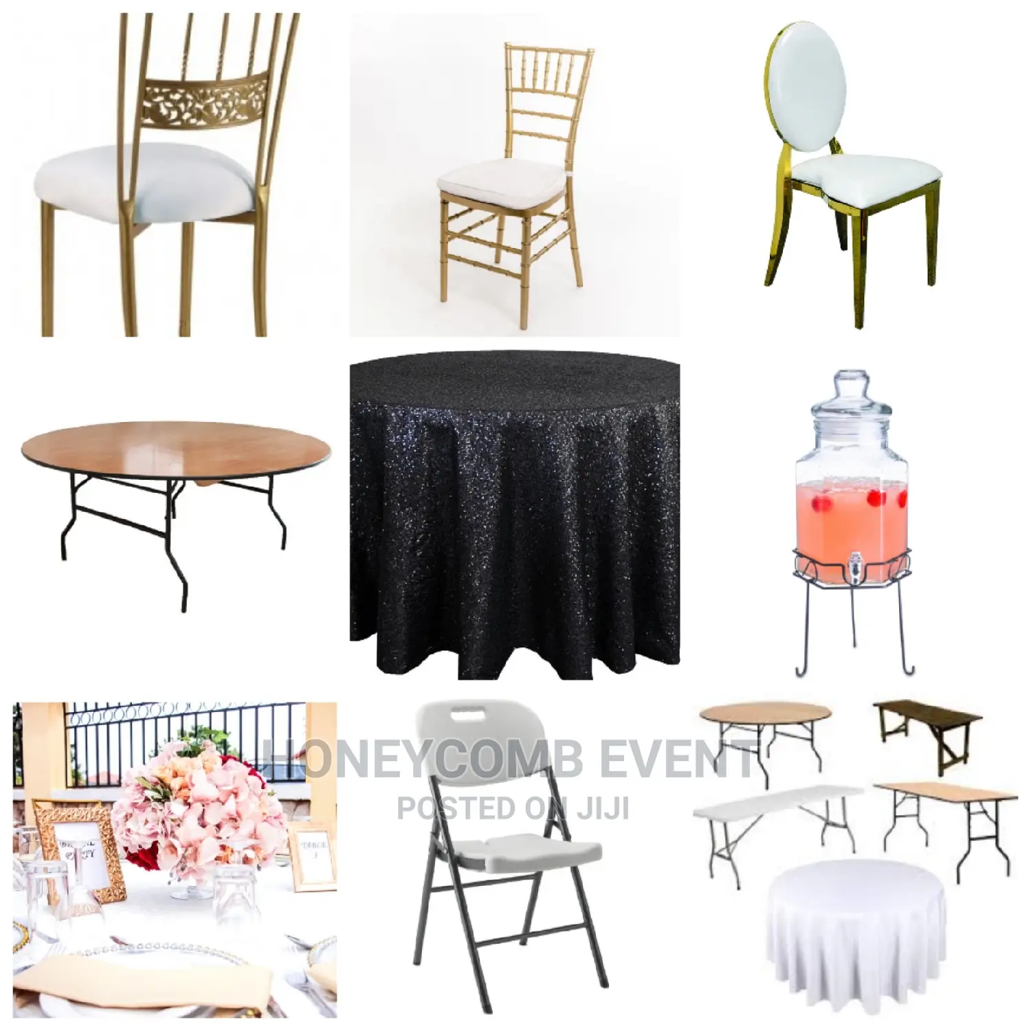 For SALE! Bella Fleur Chameleon Chairs Event Furniture