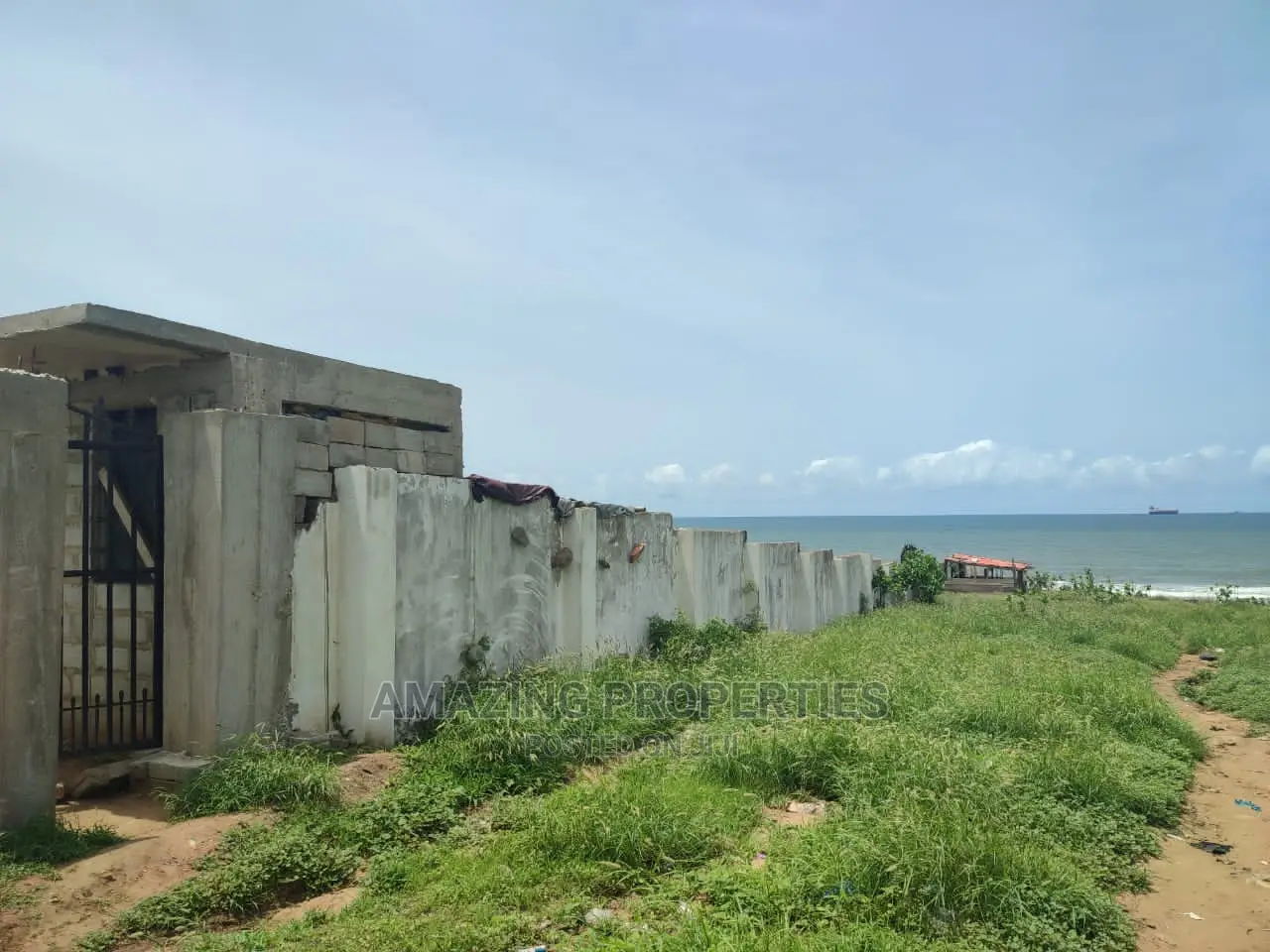 Beach Front Land for Sale at Kpone Near Asogli 1.1 of Acre