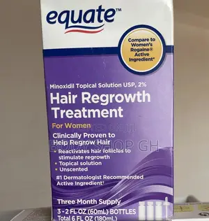 Equate Minoxidil for Women Hair Growth Hairloss Treatment