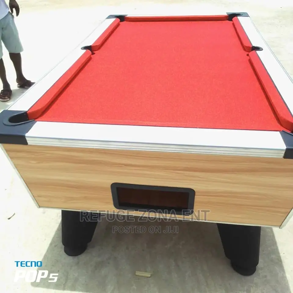 Coin Operated Marble Top Pool Table