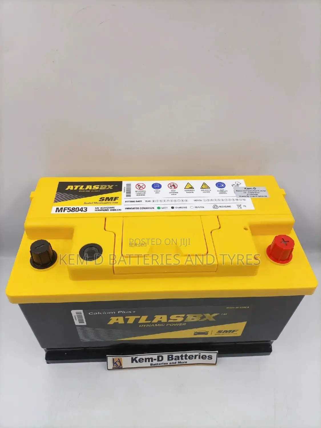 Atlas 17 Plates - High Quality Batteries