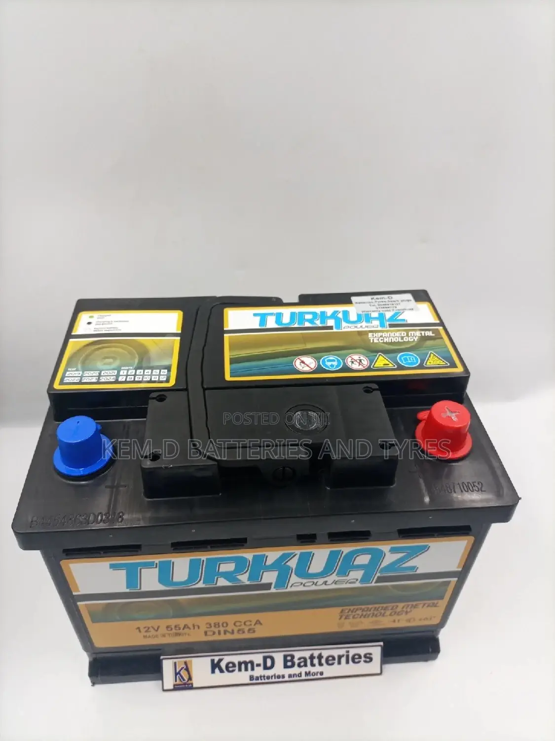 13 Plates Turkuaz Battery 12volts - Free Delivery