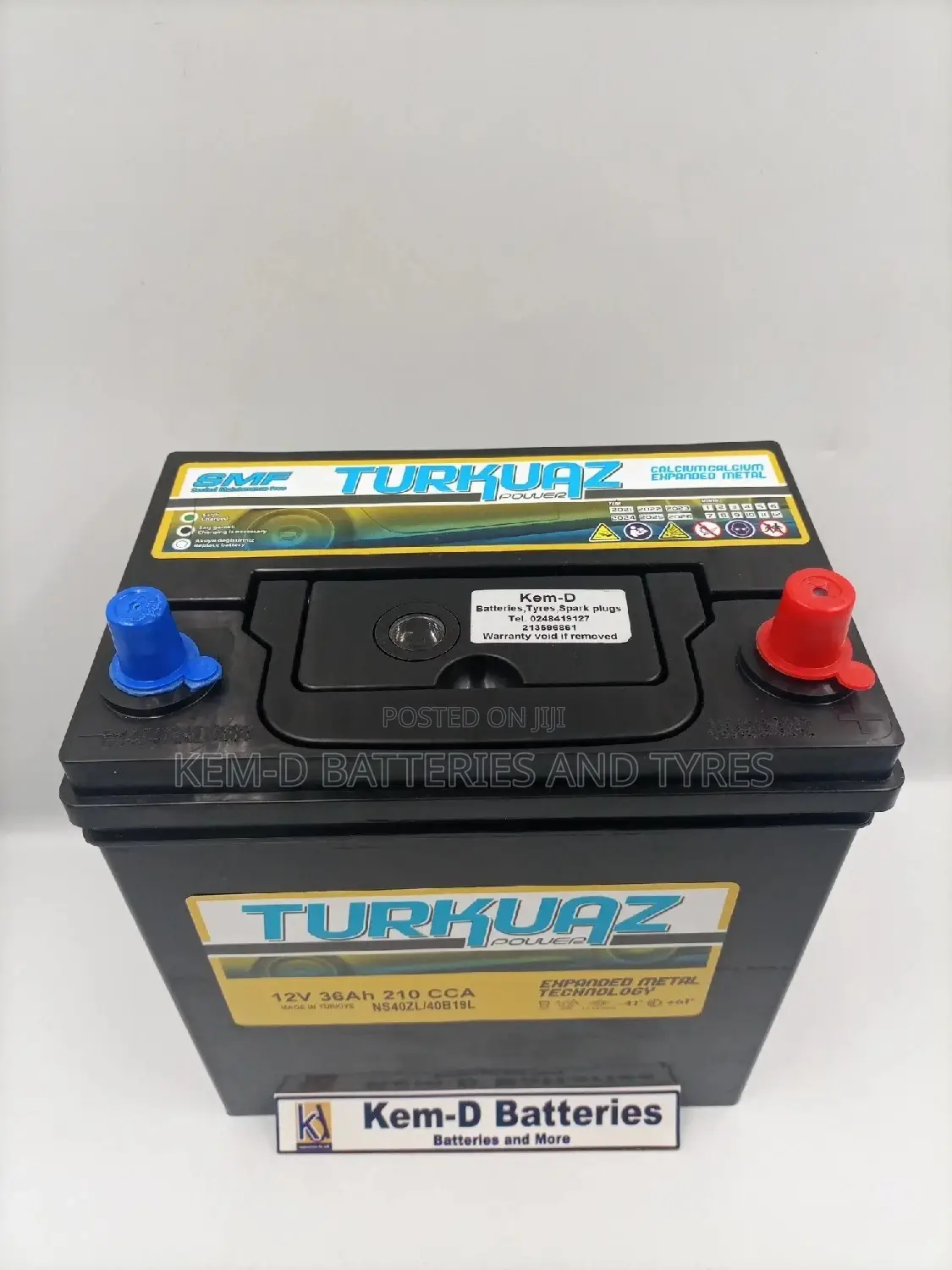 11 Plates Turkuaz Battery - Matiz I10 Morning
