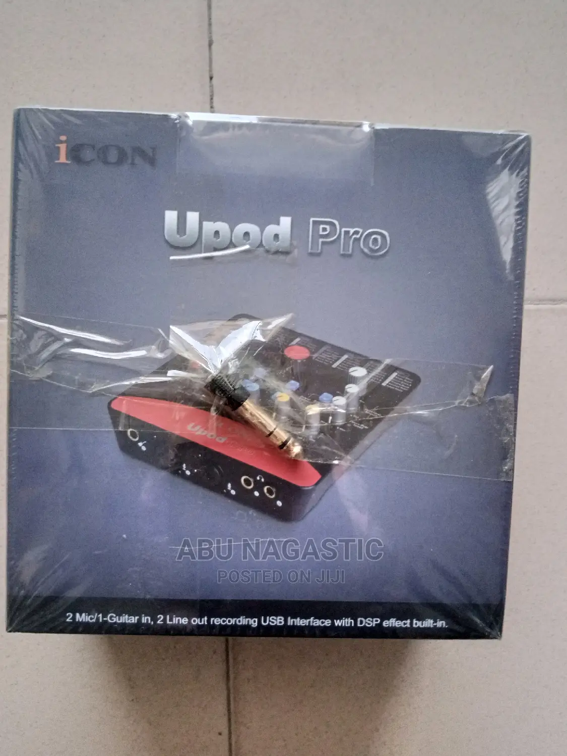 Upod Pro Usb Recording Interface With Dsp Effect Build-in