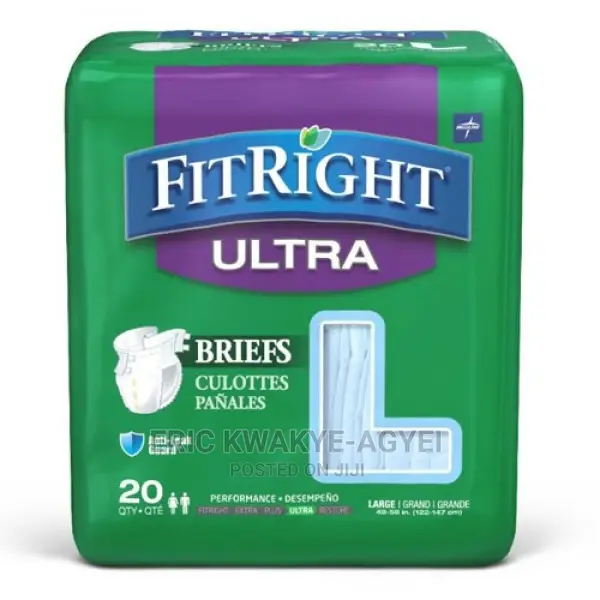 Medline Fitright Ultra Adult Briefs - Heavy Absorbency